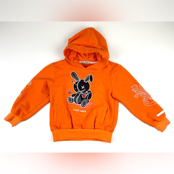 Other - Kid’s BKYS Lucky Charm Orange Hoodie Size 6